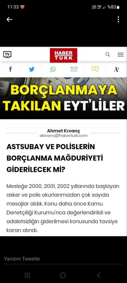 Sayın @ahmetkivanc 2000,2001 ve 2002 Askeri Okul mezunu, Sivil Okul Borçlanması mağduru ASTSUBAYLAR, bu aralar her zamankinden daha çok desteğinize ihtiyacımız var. Lütfen her platformda bu sorunu dile getirerek sesimiz olmaya devam eder misiniz? #ÜniformalıSGKmağdurları