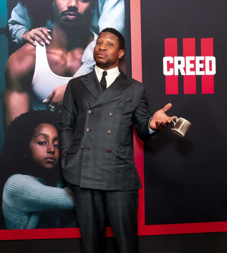 Jonathan Majors, A 'TRUE' 55th NAACP IMAGE AWARD 'NOMINEE' FOR OUTSTANDING SUPPORTING ACTOR IN A MOTION PICTURE. 🔺
#CreedIII
#JonathanMajors
#Justice4Jonathan
#IStandWithJonathanMajors
#BlackHistoryMonth 
#BHM 
#NAACPImageAwards