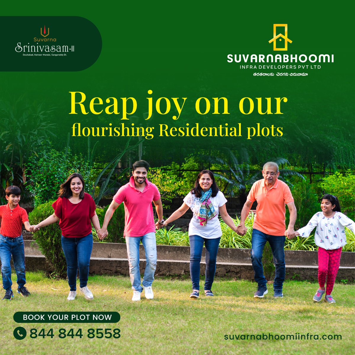 SBIDHyd's tweet photo. Experience the joy of living at Srinivasam II, where every residential plot blossoms with opportunities for a fulfilling life.
#suvarnabhoomi #suvarnasrinivasam #plots #land #invest #investment #future #futureplot #futurehouse #home #house #dreamhome #roi #rateofinterest #market https://t.co/cAZywenOAe