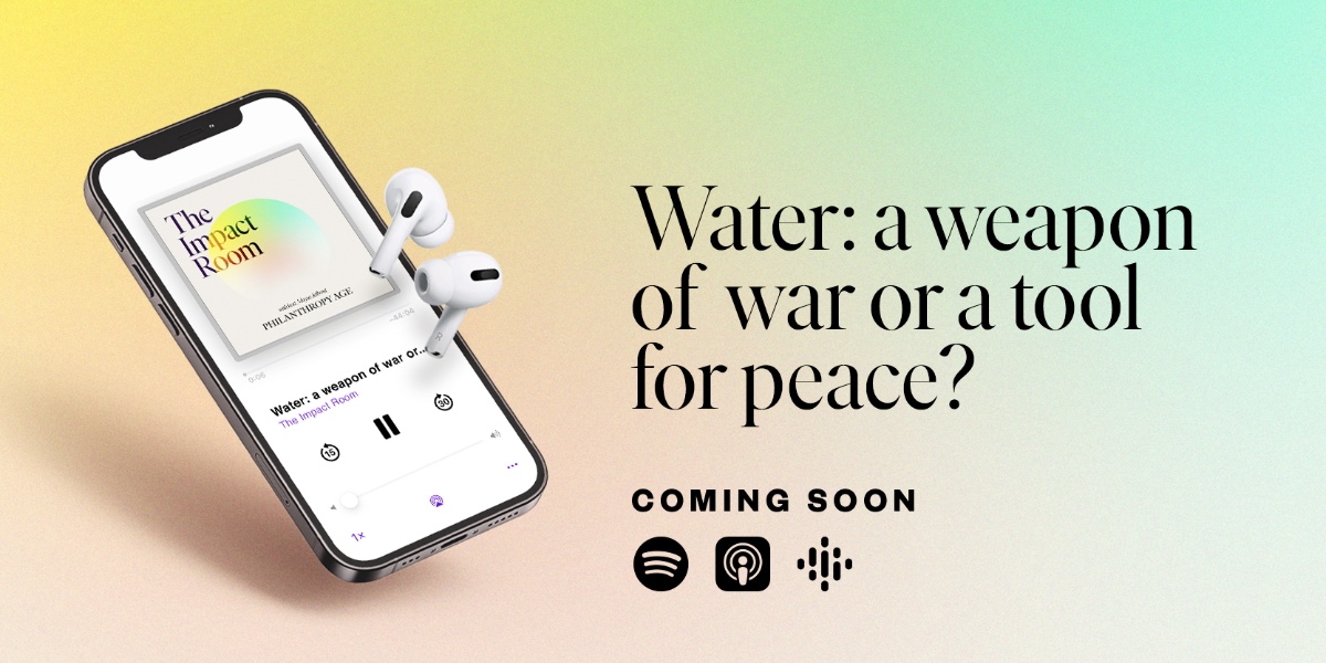 Philanthropy Age (@philanthropyage) on Twitter photo In the upcoming episode of #TheImpactRoom #podcast host <a href="/MaysaJalbout/">Maysa Jalbout ๐๐ฐ๐</a> discusses #water geopolitics in the Middle East including in #Gaza and #Iraq with guests Mark Zeitoun, @Muna_d & <a href="/_DaniloTurk/">Danilo Tรผrk</a>. Subscribe now so you donโt miss it. In the upcoming episode of #TheImpactRoom #podcast host <a href="/MaysaJalbout/">Maysa Jalbout ๐๐ฐ๐</a> discusses #water geopolitics in the Middle East including in #Gaza and #Iraq with guests Mark Zeitoun, @Muna_d & <a href="/_DaniloTurk/">Danilo Tรผrk</a>. Subscribe now so you donโt miss it.
