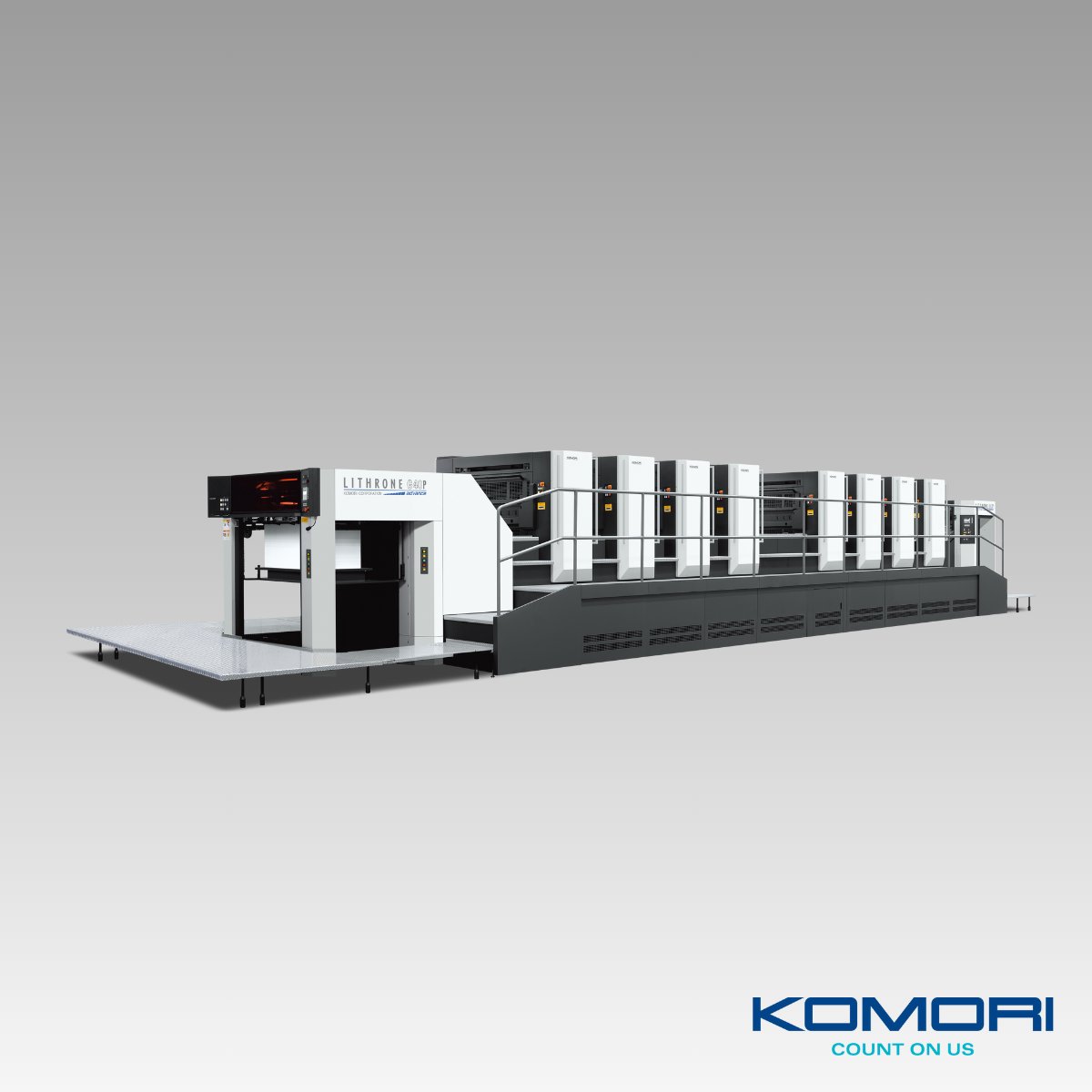 Komori_EU's tweet image. Discover the Lithrone G40P Advance:
🔷 Unique high-performance perfecting mechanism configured by three double-size cylinders
🔷 Highorder print quality
🔷 Two-sided printing at 15,000 sheets per hour

➡️bit.ly/49yOZNp 

#Komori. Count on Us!
#printingindustry