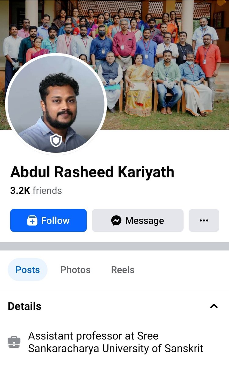 nach1keta's tweet photo. Abdul Rasheed is Assistant Professor at Sree Sankaracharya University of Sanskrit. As per him his toilet looks like a Shivling kept upside down. He hopes Hindus won't claim this place where he performs his daily meditation!

This is Secular Kerala for you!!

@KeralaGovernor https://t.co/3NAQumRWkl