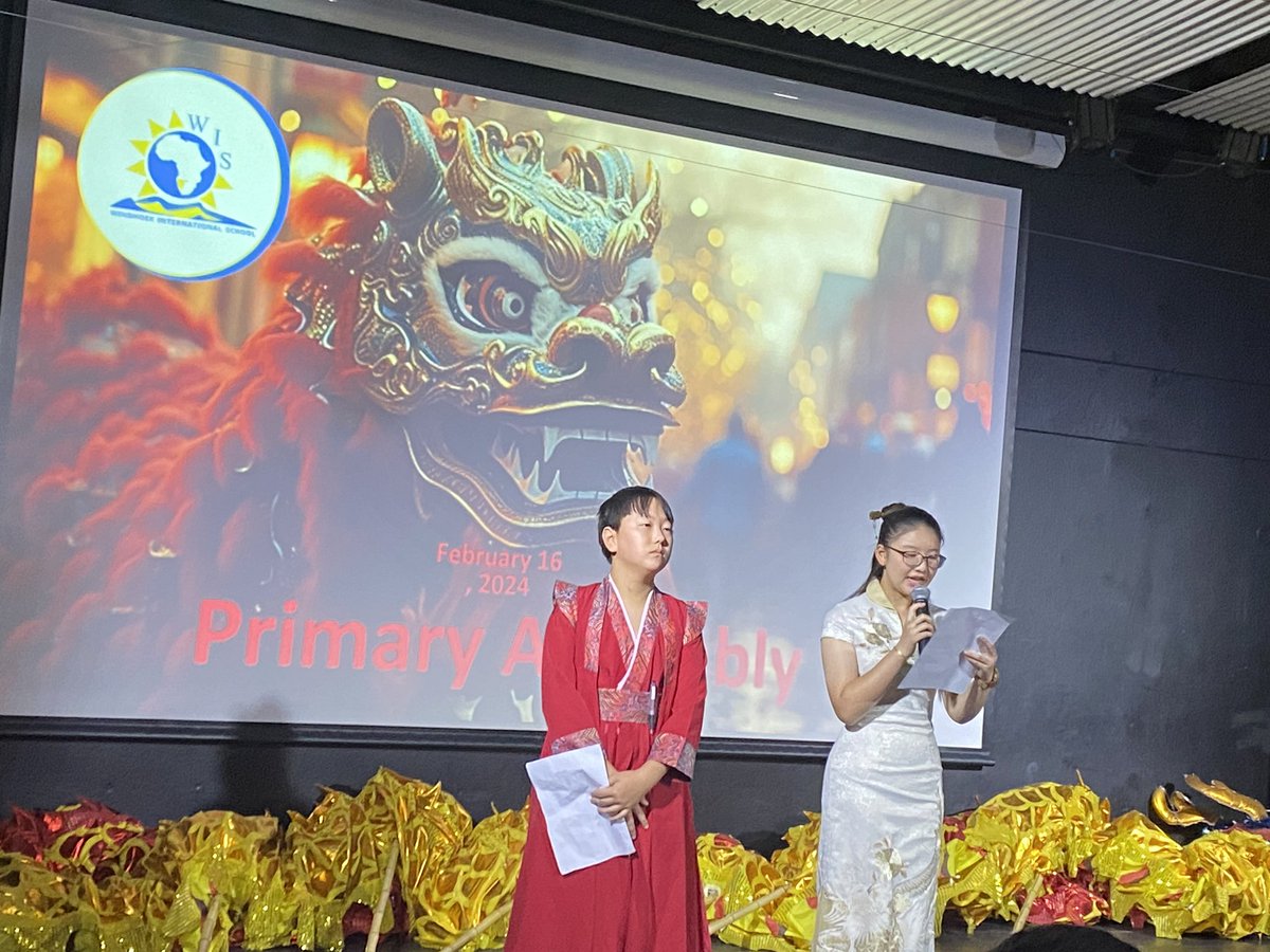 marcellevleenen's tweet image. Embrace the spirit of renewal and resilience this year, like the phoenix rising from the ashes. Thanks to our Chinese community @WISNamibia   for organising a beautiful assembly today. We are so grateful you are a part of WIS! #YearOfThePhoenix #LearningAtWIS