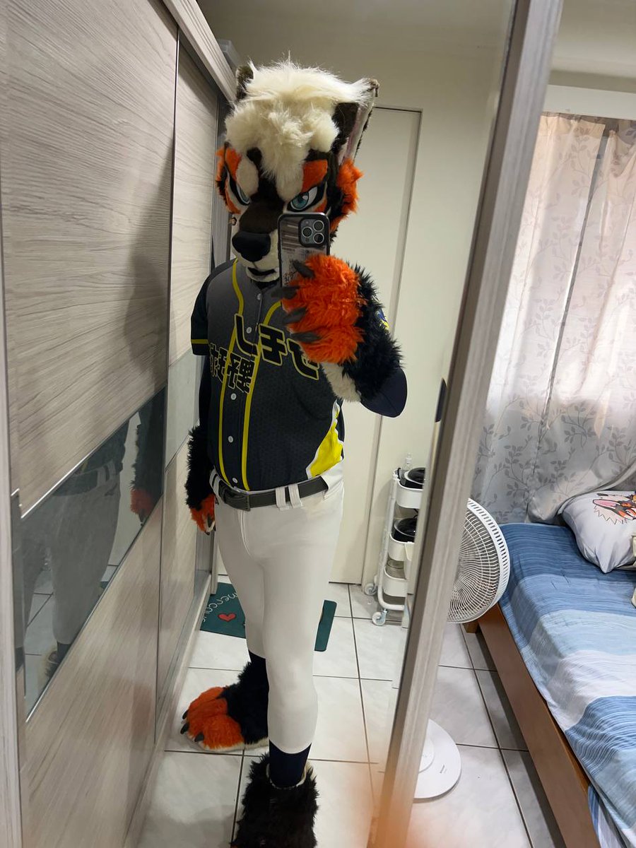 baseball uniform #FursuitFriday