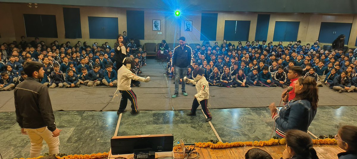 sangeeta sahni (@sagsahni) on Twitter photo Fencing teaches kids courage, discipline & honour,Motivating amazing session on 'Fencing' by FTRI.They demonstrated various techniques about Fencing. #Ahlconintl <a href="/ashokkp/">Ashok Pandey</a> <a href="/y_sanjay/">Sanjay Yadav</a> @Kavita_hm <a href="/pntduggal/">PUNEET DUGGAL</a> <a href="/SDG2030/">SDG2030</a> <a href="/MoHFW_INDIA/">Ministry of Health</a> Fencing teaches kids courage, discipline & honour,Motivating amazing session on 'Fencing' by FTRI.They demonstrated various techniques about Fencing. #Ahlconintl <a href="/ashokkp/">Ashok Pandey</a> <a href="/y_sanjay/">Sanjay Yadav</a> @Kavita_hm <a href="/pntduggal/">PUNEET DUGGAL</a> <a href="/SDG2030/">SDG2030</a> <a href="/MoHFW_INDIA/">Ministry of Health</a>