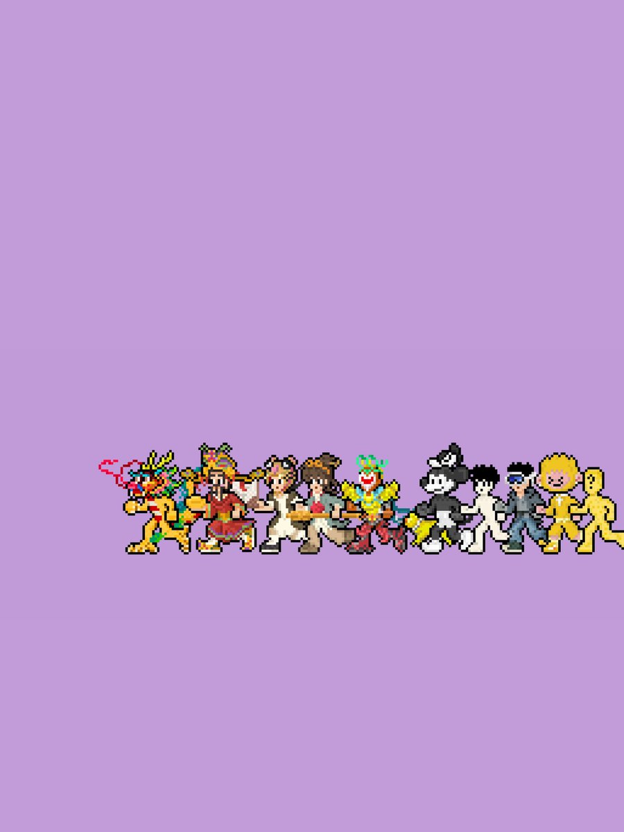 PixelKinzer's tweet photo. 龙年第一跑～
跑起来吧！
 #pixelartist #pixelrun #pixel https://t.co/5261g4zqwk