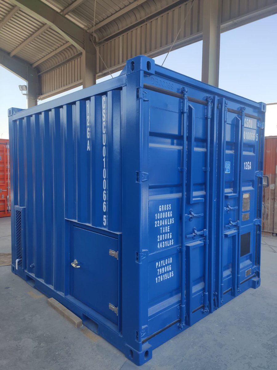 info_container's tweet image. 10ft offshore workshop container.
#containersolutions #containerdesign #containership #offshore #container #containerhouse