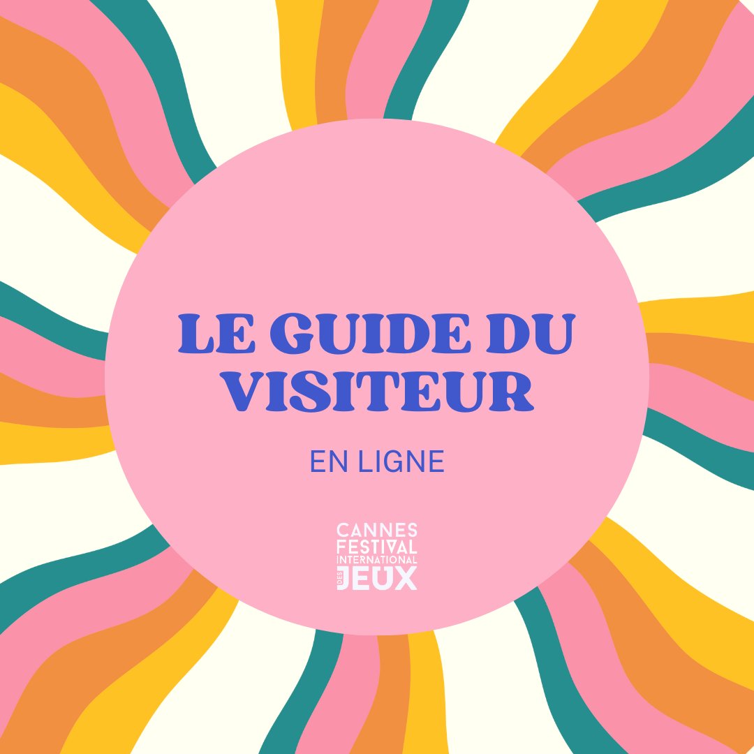 [#FIJ2024] J-7 ⏰Le guide du visiteur, l'indispensable de nos festivaliers, est en ligne ! Retrouvez le sur notre site internet ⬇️ 
🃏Guide du visiteur : festivaldesjeux-cannes.com/media/document…
🗺️Plans du Festival : festivaldesjeux-cannes.com/fr/infos-prati…

#festivaldesjeux #cannes #j2s #jeuxdesociété