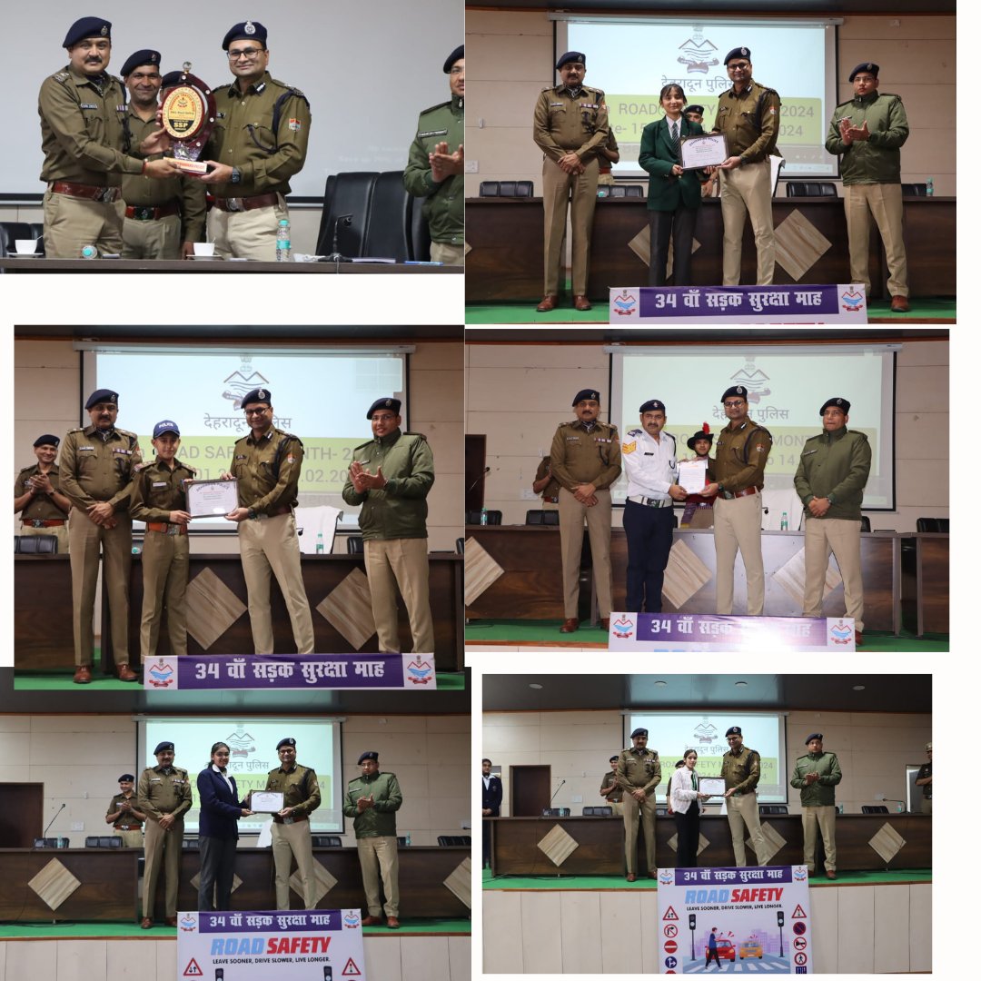 SPTrafficDoon's tweet photo. #34_सड़क_सुरक्षा_माह_2024_का_दून_पुलिस
#द्वारा_पुलिस_लाइन_देहरादून_में_आयोजित_किया #गया_समापन_कार्यक्रम https://t.co/w8mvGc2uPQ