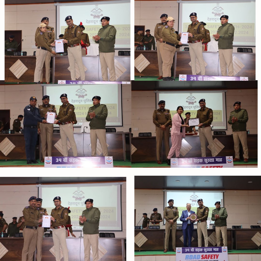 SPTrafficDoon's tweet photo. #34_सड़क_सुरक्षा_माह_2024_का_दून_पुलिस
#द्वारा_पुलिस_लाइन_देहरादून_में_आयोजित_किया #गया_समापन_कार्यक्रम https://t.co/w8mvGc2uPQ