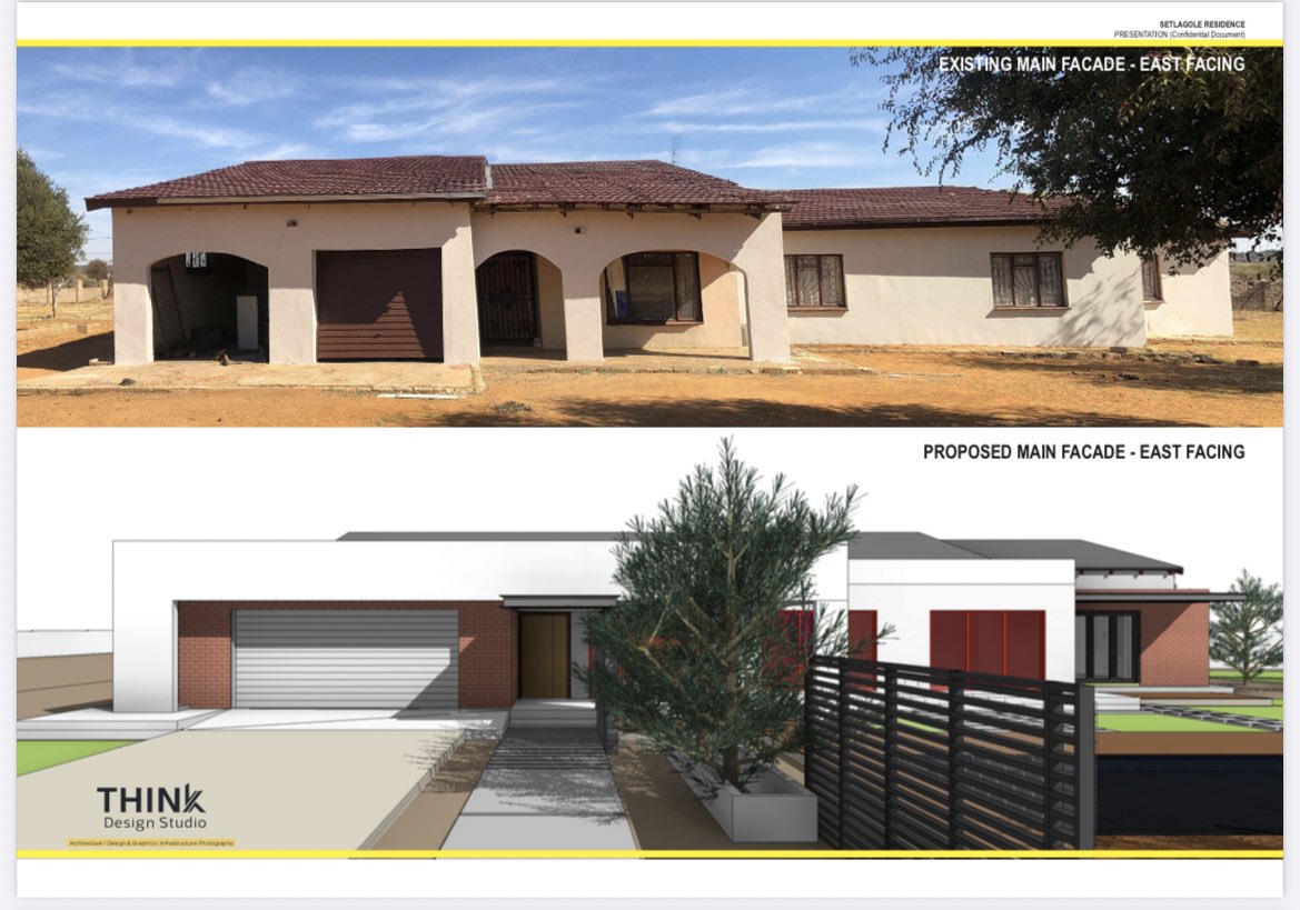 arquetect's tweet photo. A not-so-recently (2022) completed farm house we worked on in North West.. 
- an old house within a hot semi arid farm town converted and repurposed into a clean modern farm house. 

- Think Design Studio https://t.co/v6yvgKSvNA