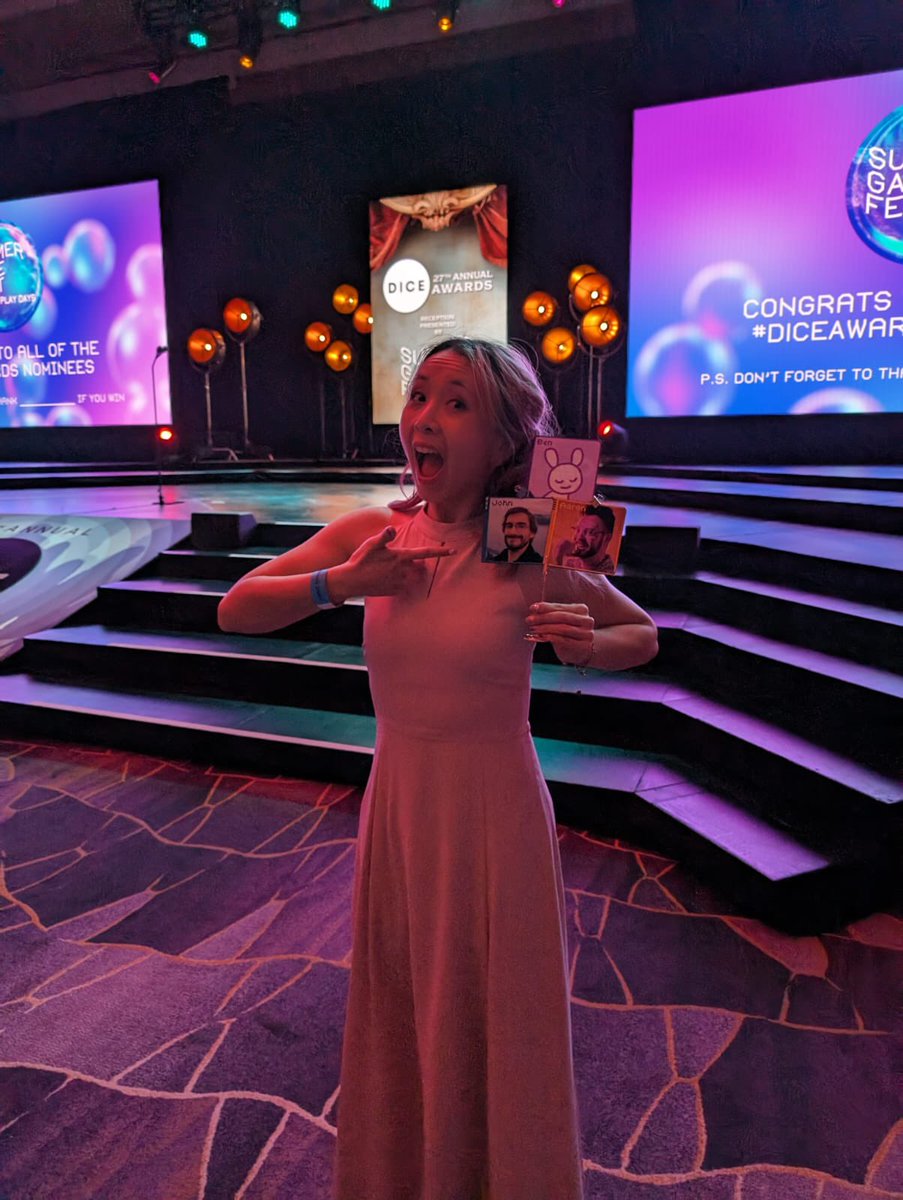 Brought the <a href="/CobaltCoreGame/">Cobalt Core</a> team to the #DICEAwards