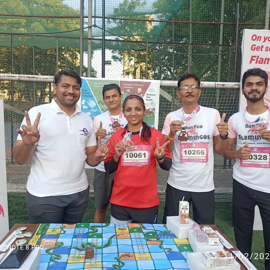 earthdayasia's tweet photo. EDN-India was one of many partners of the 'Run for Flamingos' marathon in Navi Mumbai with over 2000 enthusiastic participants! ๐โโ๐ฆฉ
The shared commitment to environmental causes resonated strongly with the runners.
#RunForFlamingos #savemangroves https://t.co/DCsFrK48VI