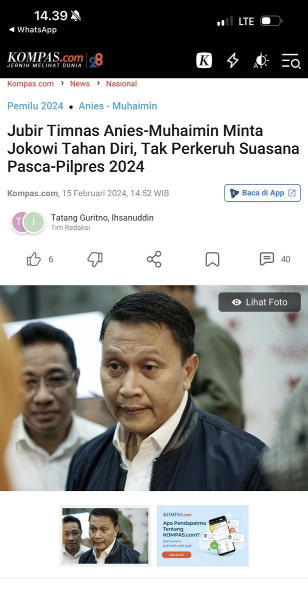 Presiden tidak bijak. Blm ada keputusan resmi KPU. Jangan ada ucapan selamat pada siapapun. Ayo kita dorong KPU sgr menyelesaikan perhitungannya. Jaga Pemilu JURDIL.