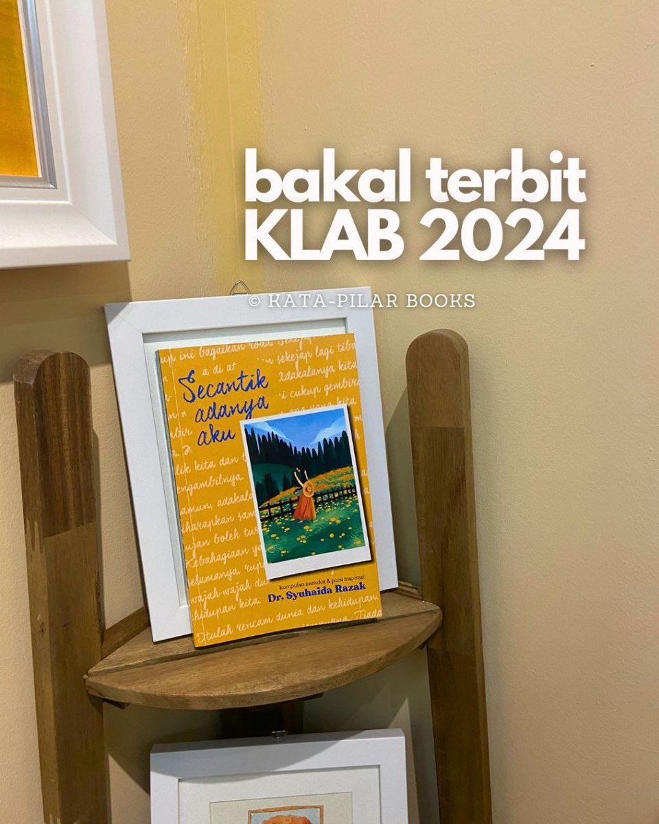 katapilarbooks's tweet photo. π₯π
"Semakin sakit hati, semakinlah memilih untuk berusaha dan menguasai rasa derita.
... Sakit itu tetap sakit. Sama ada memilih bangkit atau terus mengungkit."
Secantik Adanya Aku, Dr. Syuhaida Razak
#bakalterbit #KLAB2024 #KataPilarBooks #SecantikAdanyaAku https://t.co/lw6xCCFwrV