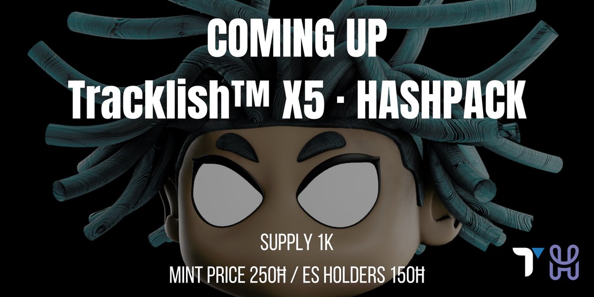 Tracklish's tweet photo. Very cool collectable coming up!
A discount for ES & Hypnotic Rabbits.
Including 1K VIIIX tokens.
#VIIIX #Altlantis #Hashpack #Hbar https://t.co/crJ13LYojk