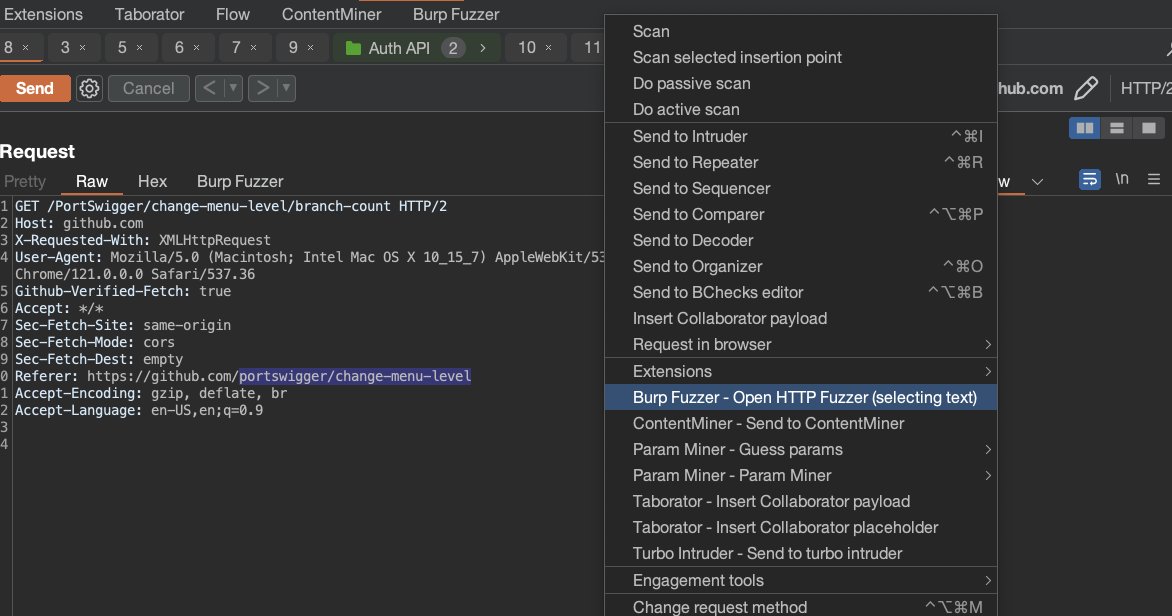 j3ssie (Ai Ho) (@j3ssiejjj) on Twitter photo My friend <a href="/thebl4ckturtle/">Black Turtle</a> just suggested a time-saving extension in <a href="/Burp_Suite/">Burp Suite</a> that enables you to perform Burp Extension actions without having to go through a lot of boring clicks😂
github.com/portswigger/ch…
#bugbountytips #bugbounty #infosec #cybersecurity My friend <a href="/thebl4ckturtle/">Black Turtle</a> just suggested a time-saving extension in <a href="/Burp_Suite/">Burp Suite</a> that enables you to perform Burp Extension actions without having to go through a lot of boring clicks😂
github.com/portswigger/ch…
#bugbountytips #bugbounty #infosec #cybersecurity
