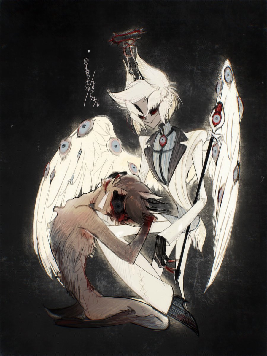 Imagine the angel al🌟

#HazbinHotelAlastor
#HazbinHotel 
#Alastor