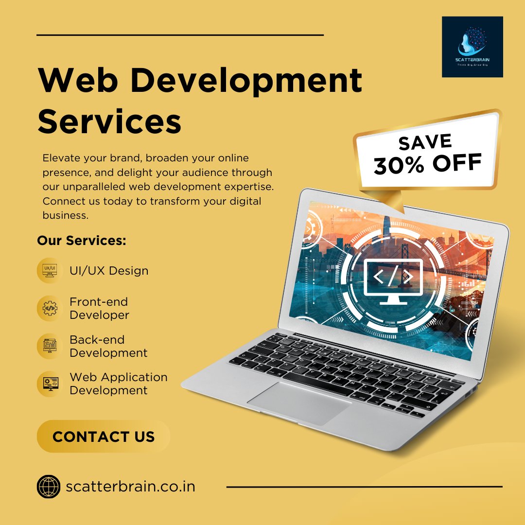 scatte_rbrain's tweet image. Every business needs a website – think of it as your digital garden, where you proudly showcase your unique &apos;flowers&apos; to the world.
.
.
.
#WebDevServices #LeadGeneration #EngageWithUs #DigitalSolutions #WebDevChat #TechInnovation #LeadGenMagic #Scatterbrainsoftwaresolutions