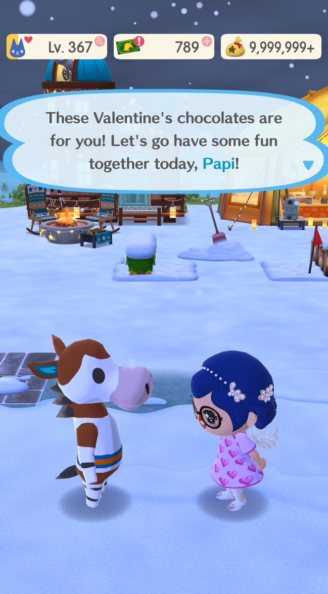 AficionadoCamp's tweet photo. My #PocketCamp Valentine! 💘 https://t.co/DlyaZytv7f
