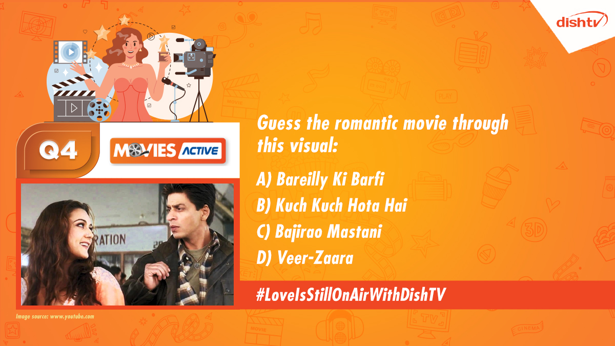 Guess the romantic movie through this visual.

#LoveIsStillOnAirWithDishTV #contest #contestalert #Giveaway
