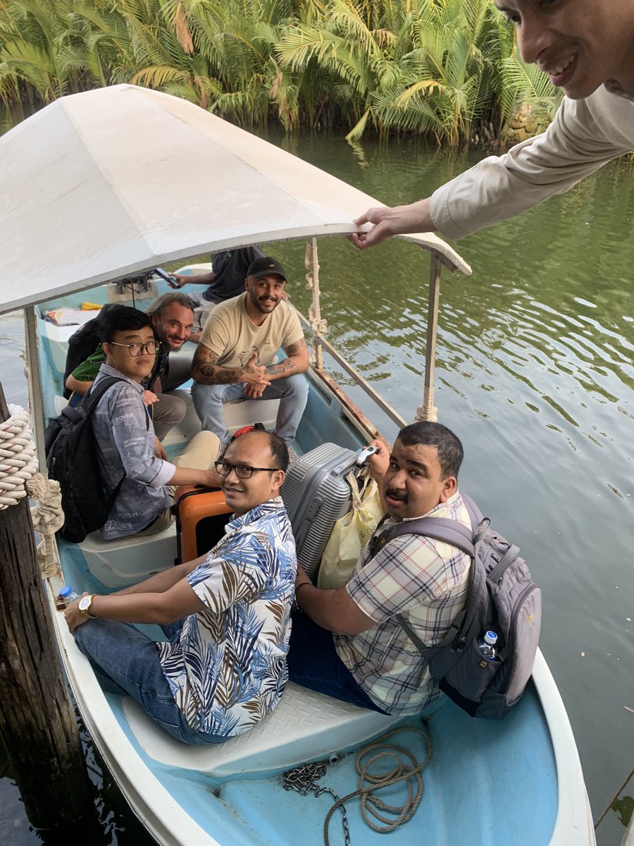 CantaertC's tweet photo. Our lab retreat was a success! 2 days of adventuring, workshops in public speaking and the use of AI in life sciences, good food and good company!!  #Ilovemyteam! @PasteurCambodia @PasteurNetwork https://t.co/dhC0W0RMrU
