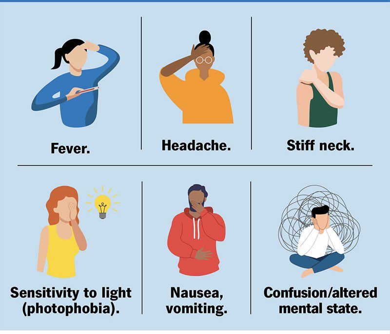 DrMedica_13's tweet photo. 🚨 #MedicalMCQ Alert! 🩺
What is #meningism?
A) Inflammation of the meninges
B) Presence of clinical signs suggestive of meningeal irritation
C) Obstruction of the cerebral aqueduct
D) Excessive production of cerebrospinal fluid
#MedTwitter #Neurology 🧠🔍 https://t.co/o0lMbjooiz
