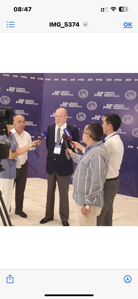 AmbJPCarteron's tweet photo. I met with Mr. #Fadli #Zon Member of Indonesia House of Representatives on the occasion of the international observation of the presidential #election in #Uzbekistan on July 2024
@fadlizon #indonesia @DPR_RI https://t.co/Xrf5eo4wXP