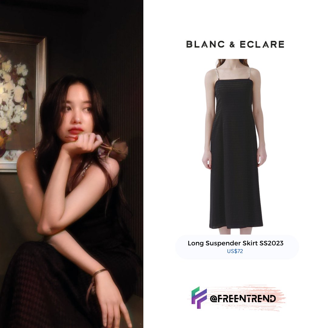FreenTrend's tweet photo. Freen in the same dress on seoullw IGs (240208) and on her Valentine post (240214)

👗 Blanc &amp; Eclare dress
🕶👂 Chanel sunglasses and earrings

#ฟรีนสโรชา #srchafreen https://t.co/2cLWrjbfy6