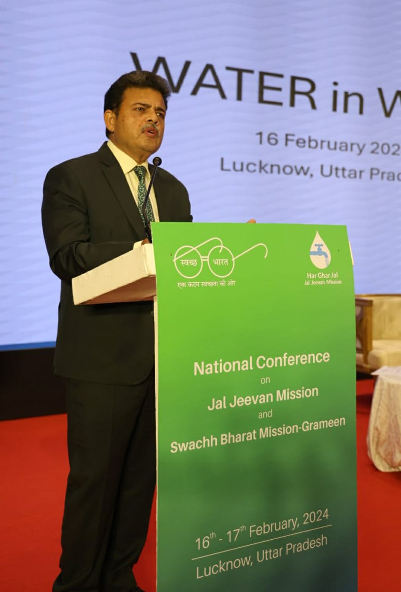 JJM_Assam's tweet image. #ConferenceAlert | The National Conference on Jal Jeevan Mission and Swachh Bharat Mission - Grameen started off today in Lucknow, Uttar Pradesh. The conference has been graced with active participation from State/ UTs, and Central Ministries.

Special Chief Secretary, PHED, Govt