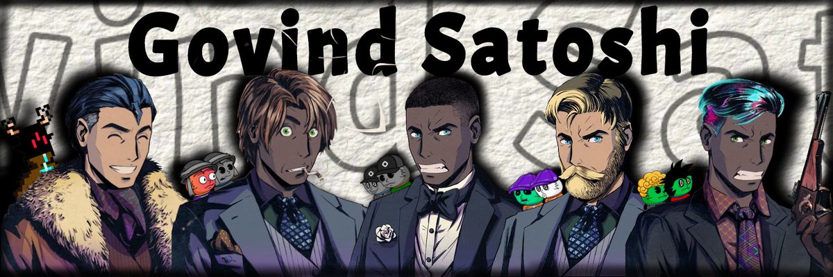 Govind Satoshi (@govindt30) on Twitter photo I just want to do a shout for my fellow Mad Lad <a href="/BarkhaKhatri8/">Pilot (ร,G)</a> - who just did my twitter banner! Absolutely love it!
<a href="/MadLads/">Mad Lads</a> <a href="/tensor_hq/">Tensor โก๏ธ</a> <a href="/pikenians/">Mojo</a> <a href="/PikeFinance/">Pike</a> . Fock it. I just want to do a shout for my fellow Mad Lad <a href="/BarkhaKhatri8/">Pilot (ร,G)</a> - who just did my twitter banner! Absolutely love it!
<a href="/MadLads/">Mad Lads</a> <a href="/tensor_hq/">Tensor โก๏ธ</a> <a href="/pikenians/">Mojo</a> <a href="/PikeFinance/">Pike</a> . Fock it.