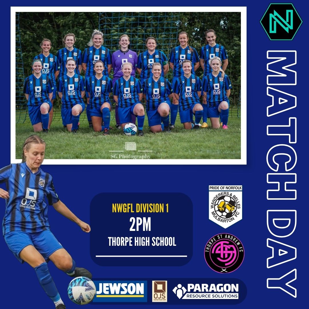 🔵 MATCH PREVIEW ⚫ The Devs take on Thorpe as they look to keep pace at the top of the league! 🏆 🆚 Thorpe 🗓️ 18th February 🕑 2pm 🏟️ Thorpe High School 🏆 NWGFL Division 1 #UpTheMully