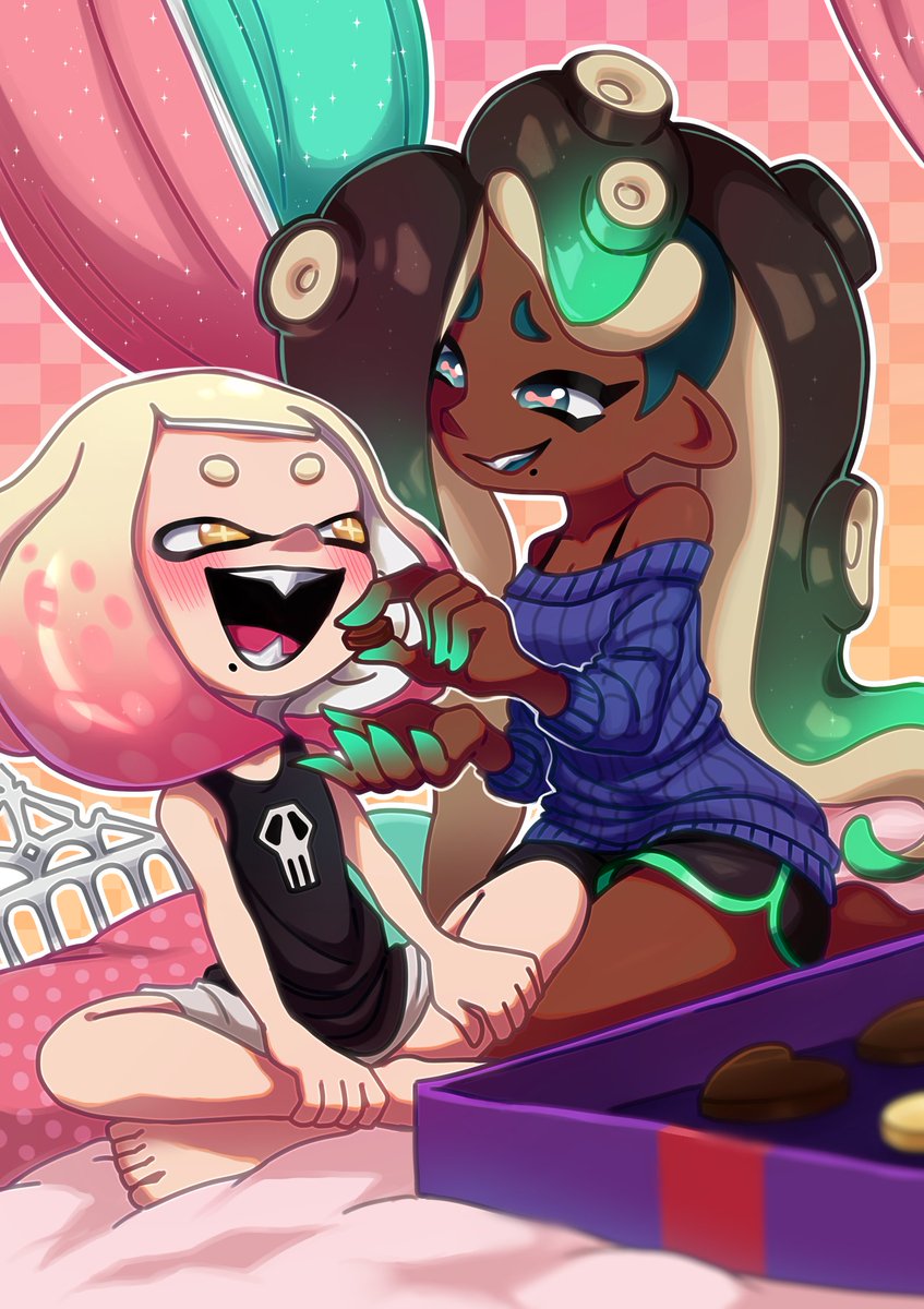 Was meant to be posted on Valentine's Day, but couldn't finish it in time after seeing the side order trailer. Better late than never 🩷❤️💙💚 #Pearlina