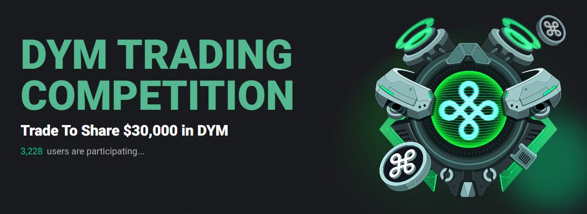 🌟 Brace yourself for action! Join the #Dymension Trading Comp. on #KuCoin to boost your trading prowess. With $30K in $DYM prizes up for grabs, every trade counts! Let's crush this challenge! 💪

 🚀 Explore further: portal.dymension.w3h.xyz

#Layer1 #ModularBlockchain #Rollups…