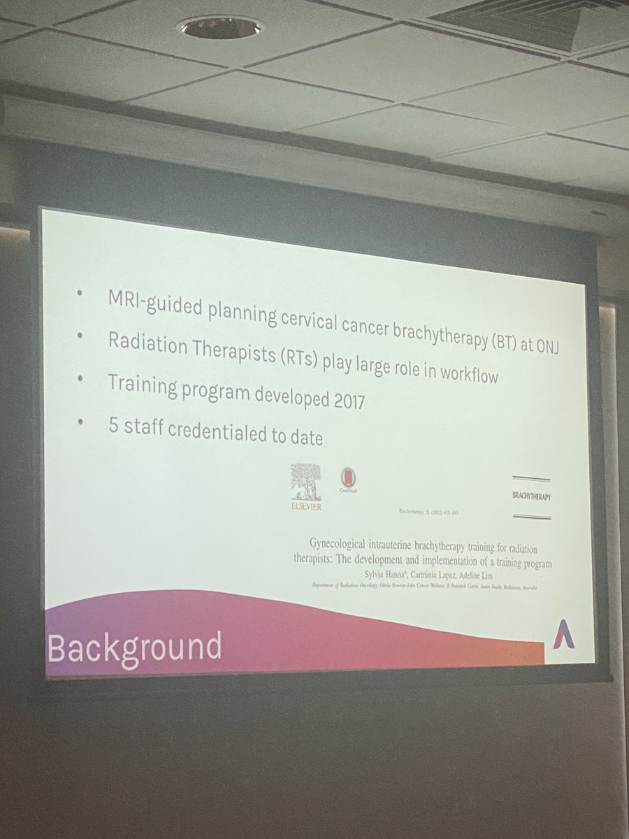Australasian Brachytherapy Group tweet media