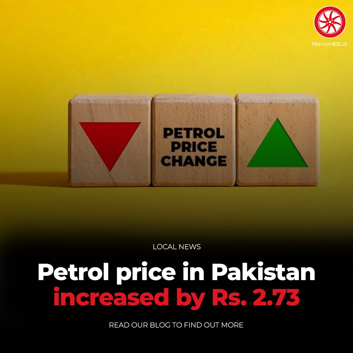 PakWheels's tweet photo. The caretaker government has increased the petrol price in Pakistan by Rs. 2.73. According to a notification, the new price of petrol is Rs. 275.62 instead of Rs. 272.89.
Read the blog: https://t.co/FgRI90ZIbe
#PakWheels #PWBlog #Petrol #PetrolPrice #PricesIncreased https://t.co/JkYksIvpal