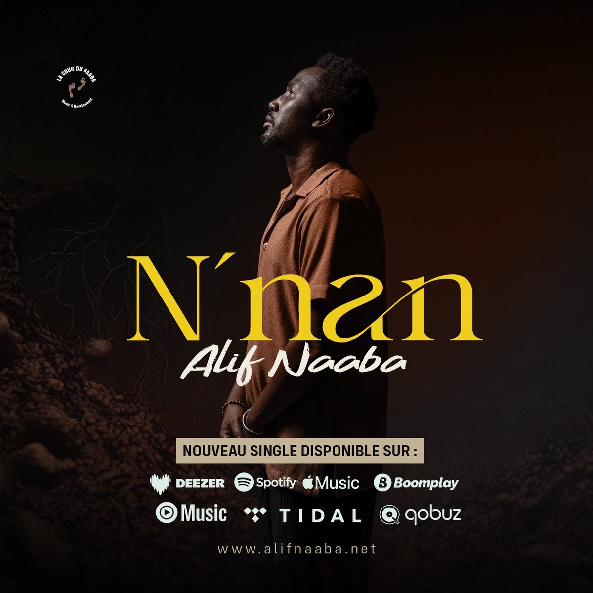 Mon nouveau single ,un projet personnel, dédié à ma mère, mon Dieu sur terre , est disponible  sur les plateformes. 
Dédicacée à toutes les mamans du monde.
#VIDÉO  #NNAN, ce soir à 18h sur ma chaîne YouTube ! 
Abonnez-vous 👉🏿 youtube.com/@AlifNaaba?si=…