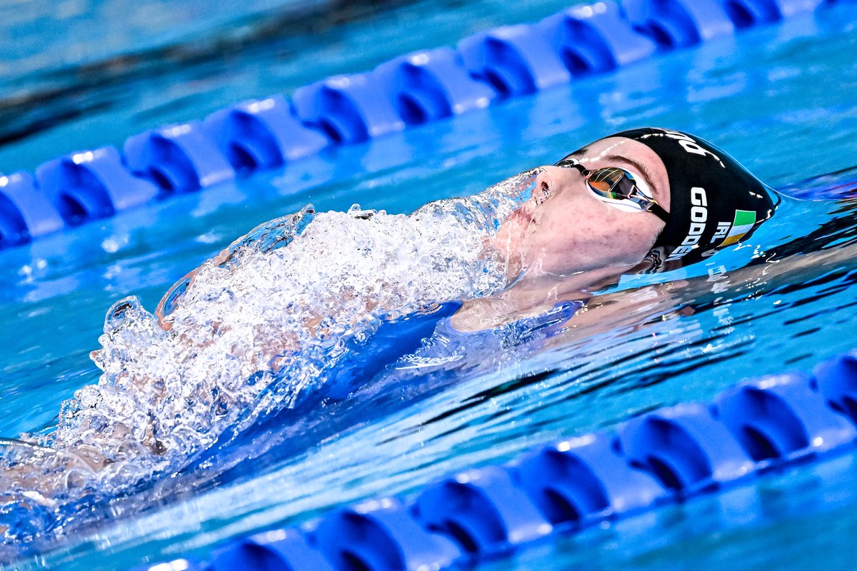 swimireland's tweet photo. 𝗗𝗔𝗬 𝟲 𝗛𝗘𝗔𝗧𝗦 // 𝗥𝗘𝗦𝗨𝗟𝗧  

 A great swim from Maria Godden for 17th in the 🌎 in the 200m Backstroke, 2:13.30.

Maria will be first reserve for this evening's SF.

#AQUADoha24 https://t.co/FX2Jah5qim