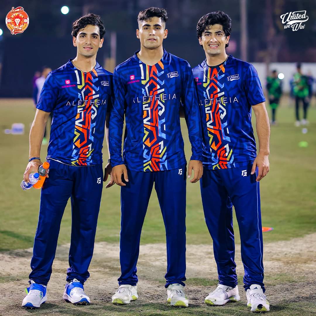 Mahi_0313's tweet photo. #PTI_Folllowers
🔥 The #ShahBrothers 🔥
With these three on our side, victories aren't just hoped for, they're expected. 🙌
#UnitedWeWin #RedHotSquad🦁 #HBLPS https://t.co/RGSyAGwkBX