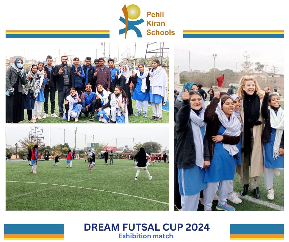 PK_Schools's tweet photo. PKS Students' outstanding performance at the Dream Futsal Cup 2024 during their exhibition match against Mashal School. We extend our sincere thanks to Chairperson Cristina von Sperling Afridi, from @kkawf  for her gracious presence &amp; for providing this platform to our students https://t.co/14gdJC4Da2