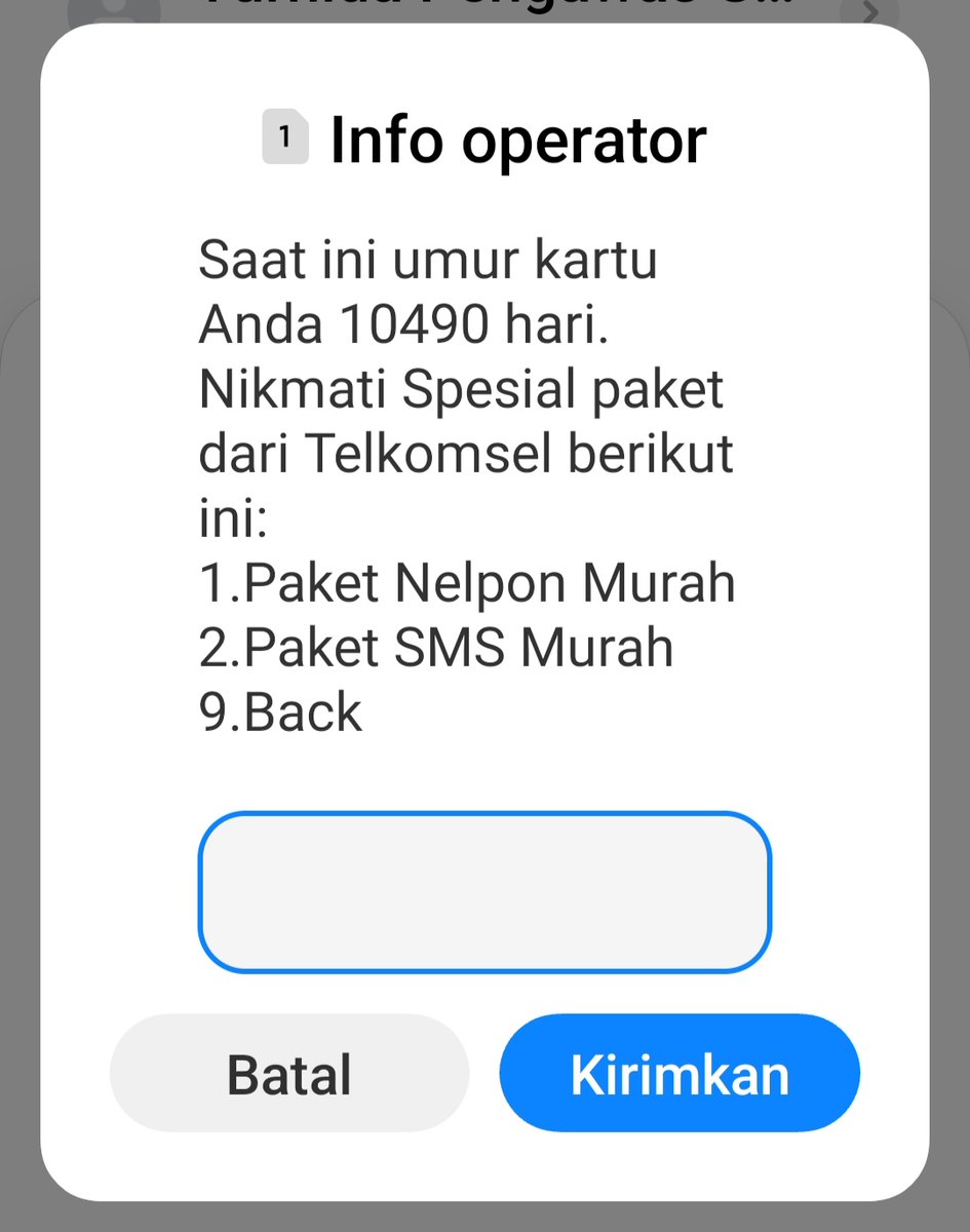 alziqra's tweet photo. Hehe... Ternyata lebih tua dari usia anak pertama #umurkartu @Telkomsel https://t.co/v2CU1evcuh