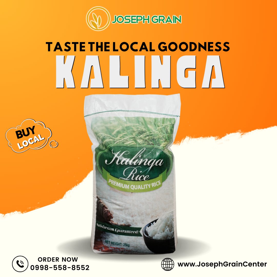 AteEdralin's tweet photo. 🥰Experience the goodness of locally sourced KALINGA Rice!
🤙Place your order now!
✔️8361-0756
✔️0998-558-8552
#josephgrain #Kalinga #localrice #NuevaEcijaRice #buylocal #BuyFresh #premiumquality #longgrainrice https://t.co/ccCmXLWRjc
