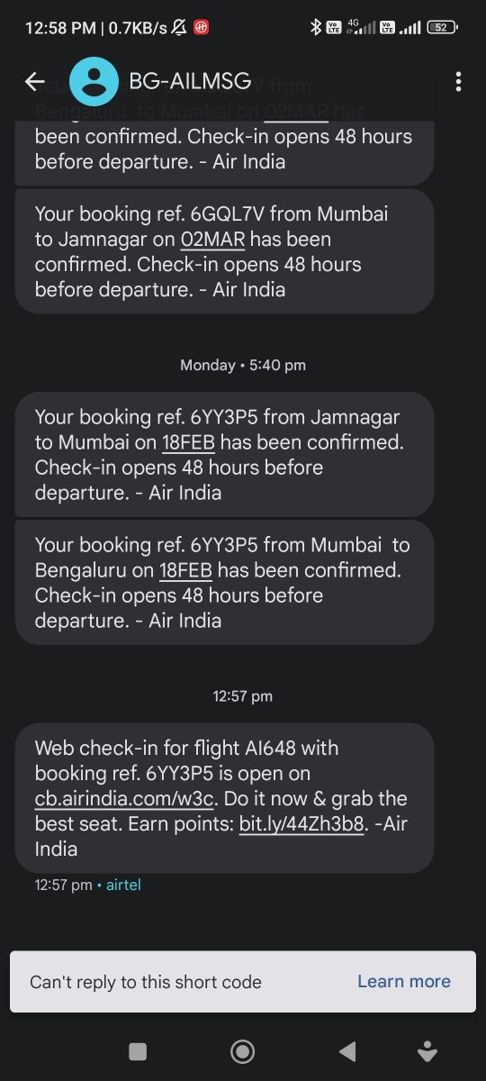 _nikunjsharma's tweet photo. @airindia Update: Still receiving them https://t.co/bdEdx929A6