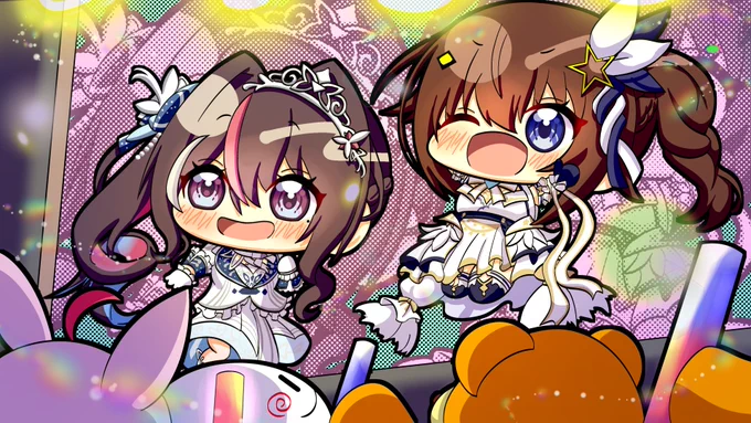 Vtuber様やアニメ関係のお仕事でミニキャライラストが必要な方々に届けば・・・!お気軽にご相談ください #欲望はぜんぶ口に出したほうが仕事につながる 