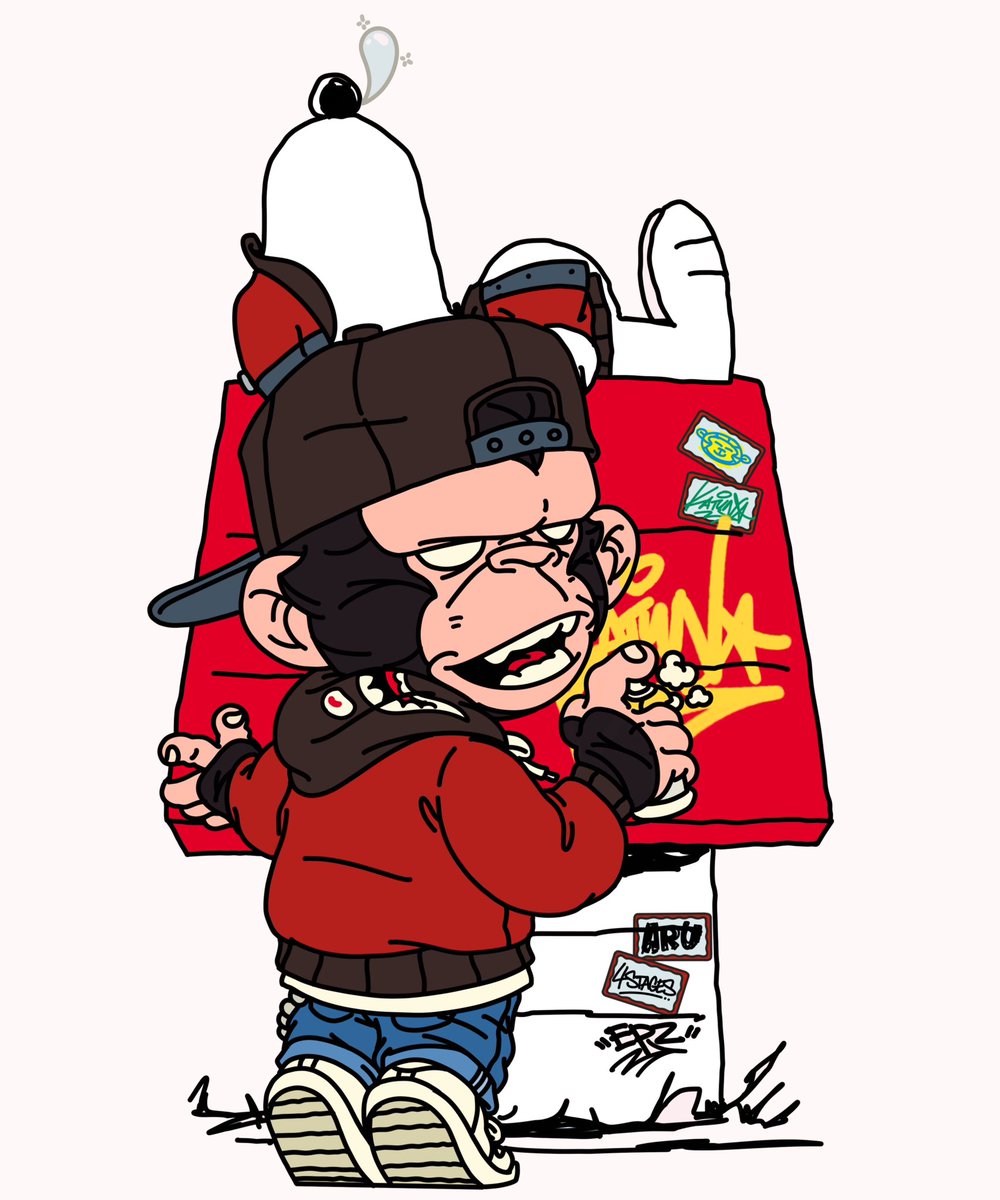 KatunVisual's tweet photo. Daily practise✍️
-
5 minutes break
-
#katun4stages #4stages #EPZ #epuzu #characterdesign #chibi #chibiart #character #snoopy #peanuts #hiphop #digital #digitalillustration #illustration #digitalart #rough #sketch #urbanart #graffiti #ARU #apesRus https://t.co/8ODrHl7Fwa