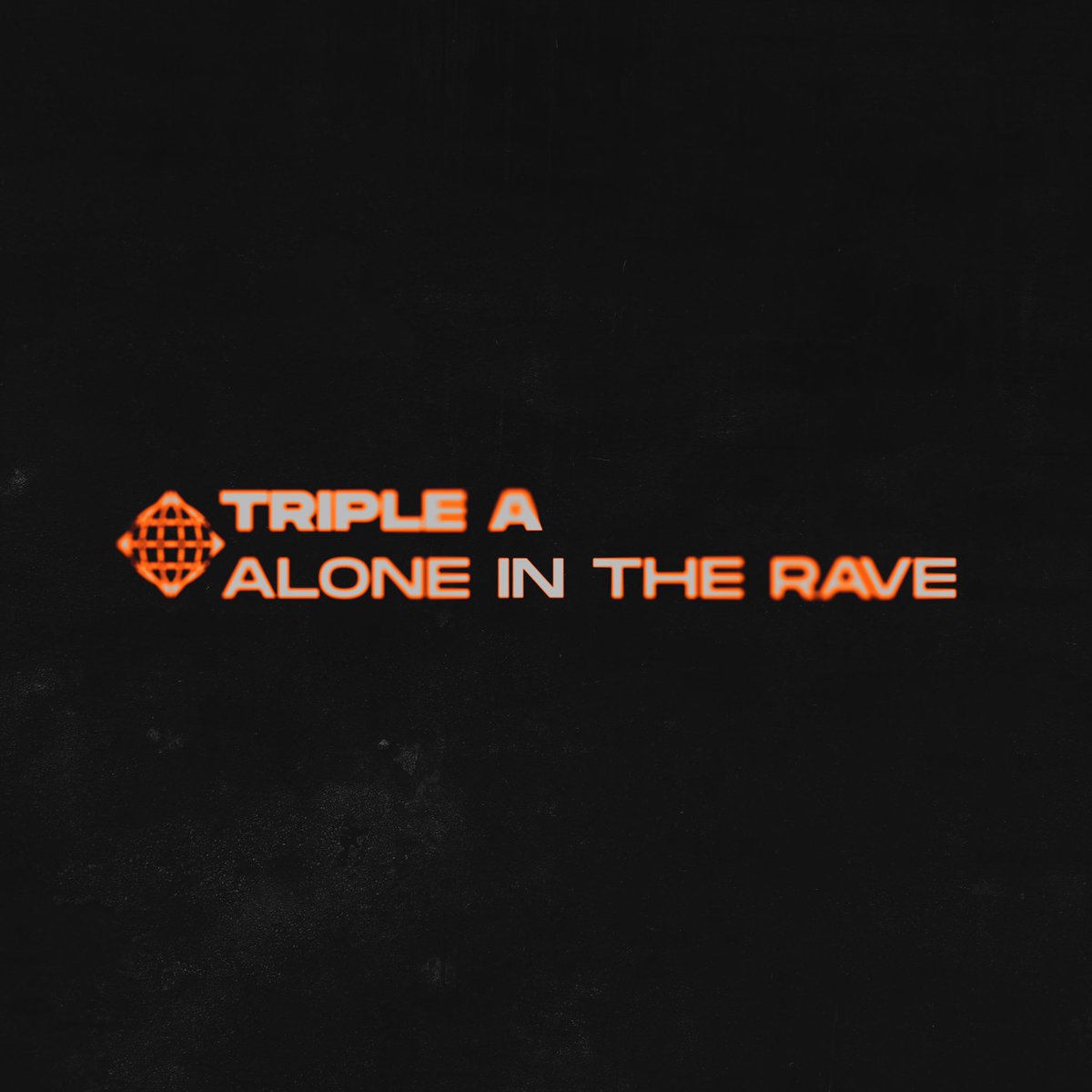 visual_snk's tweet image. Diseño de portada para el nuevo Single de @triple_a_sound + diseño de carteles promocionales + animaciones. 

TEIPLE A - ALONE IN THE RAVE 💊