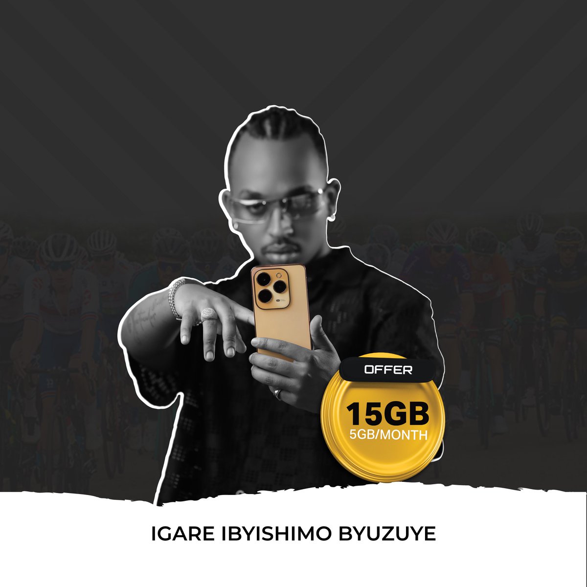 Ready to ride the Hotwave? 🚴‍♂️🔥 Join the countdown: 3, 2, 1. Tour Du Rwanda 2024 Festival is almost here! Get set to heat the excitement with the Hot 40 Series! 📱✨ Available in @MTNRwanda Macye-Macye installment, with 15GB of internet and various Gifts. #TDR2024 #Hot40Series