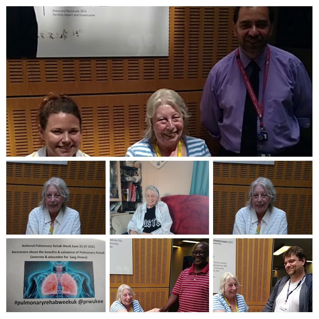 Pulmonary Rehab Awareness (pulmonaryrehab@bluesky) (@prwukee) on Twitter photo Patient volunteer who visited
Students Nurse's at <a href="/MyBCU/">Birmingham City University</a> to explain the benefits and existence of Pulmonary Rehabilitation
In 3 hours, over 200 students nurses spoke to someone who benefited from PR
#Fridayflashback
#PulmonaryRehabilitation
#pulmonaryrehab Patient volunteer who visited
Students Nurse's at <a href="/MyBCU/">Birmingham City University</a> to explain the benefits and existence of Pulmonary Rehabilitation
In 3 hours, over 200 students nurses spoke to someone who benefited from PR
#Fridayflashback
#PulmonaryRehabilitation
#pulmonaryrehab