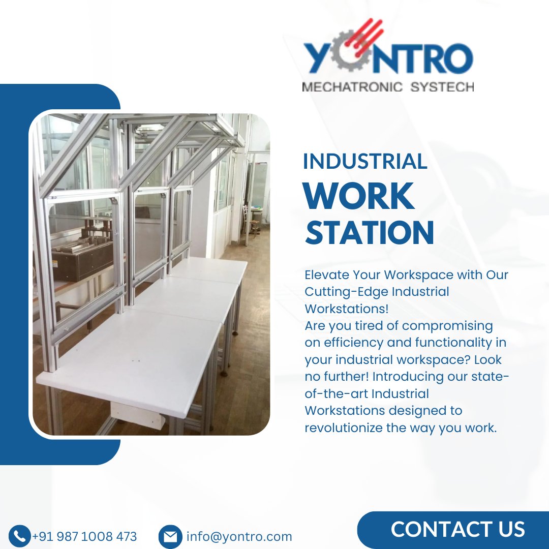 Yontro_01's tweet photo. Crafting the future of industry with every click and clank. Our workstations are the heartbeat of innovation. #IndustrialRevolution #WorkSmartWorkHarder #yontro

Contact us :
9871008473
info@yontro.com
https://t.co/fkkYk2cmC5 https://t.co/nHEalzWXme