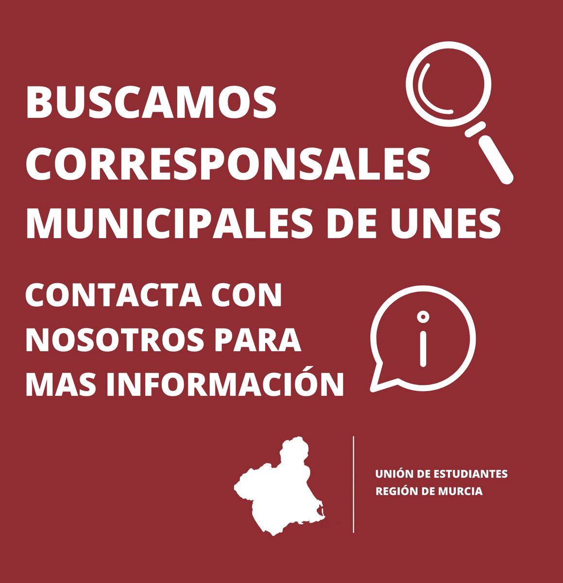 ¿Quieres representar a UNES en tu municipio?🤔😃

Contacta con nosotros 👇🏻